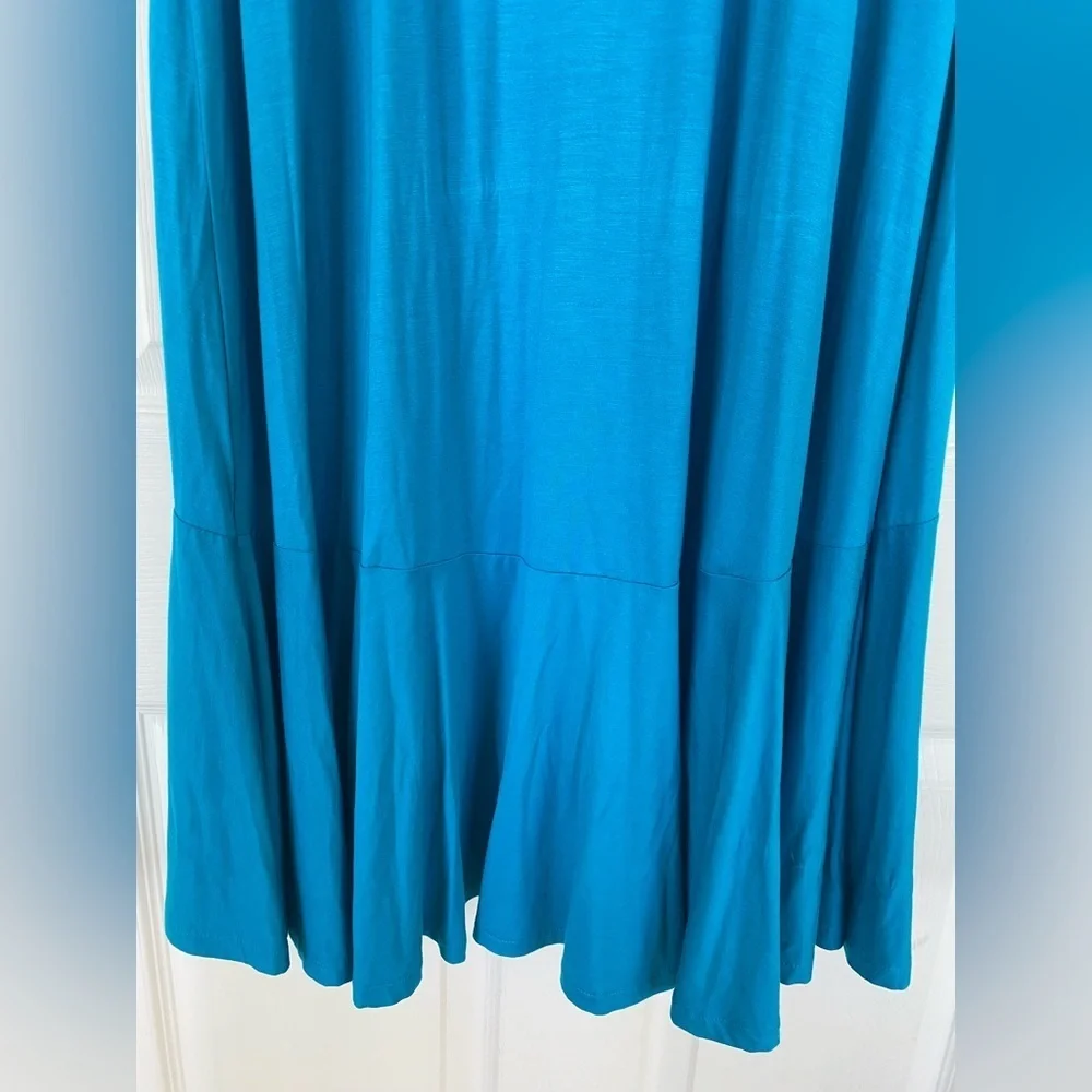 BODEN Elisa Jersey Blue Sleeveless Dress - Picture 7 of 8